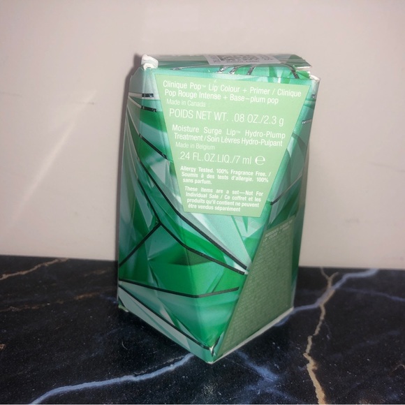 Clinique 2 Piece Lip Luxury Set Lip Colour/Primer Lipstick in PLUM POP + Plumper - Picture 6 of 8